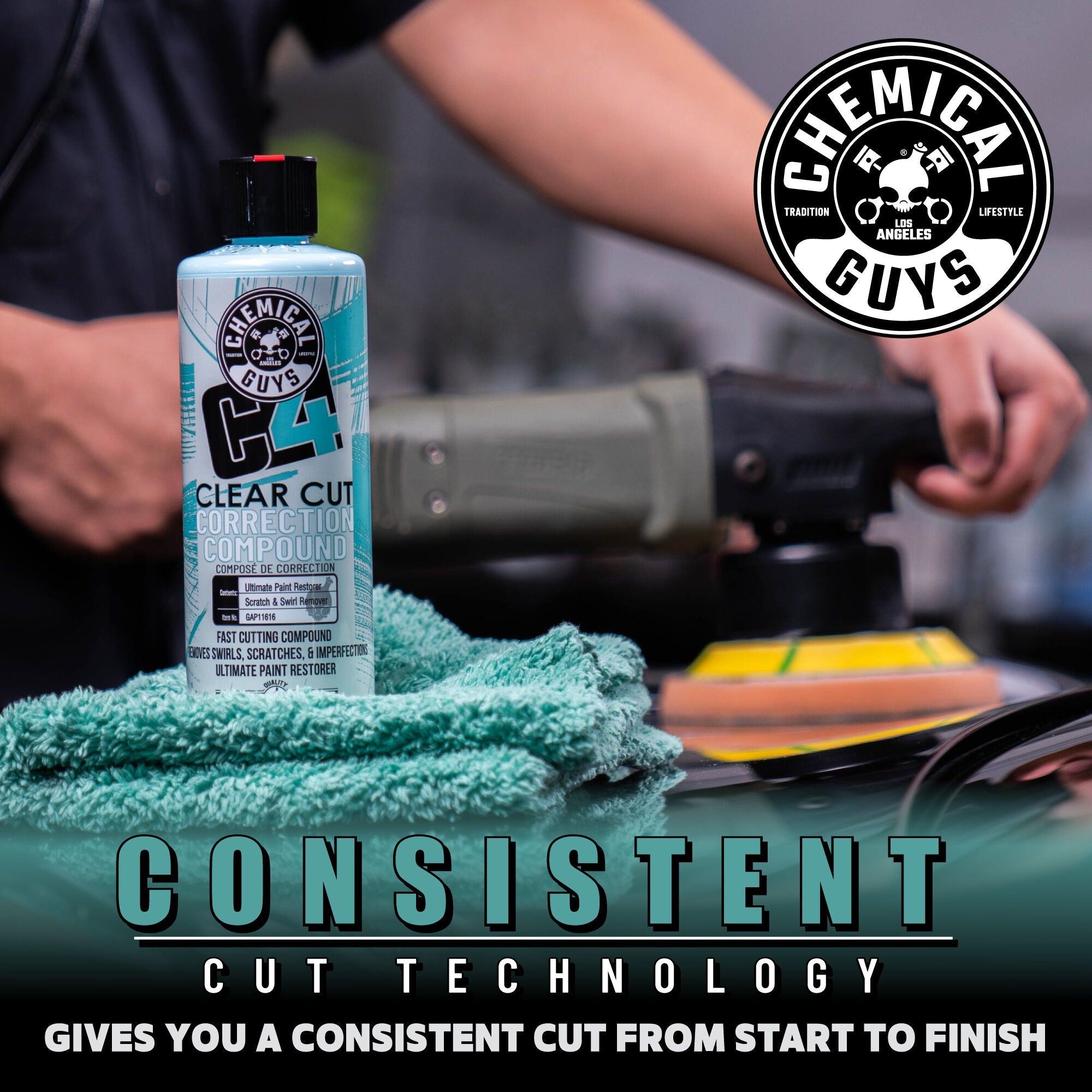 C4 Clear Cut Correction Compound (2-Pack)