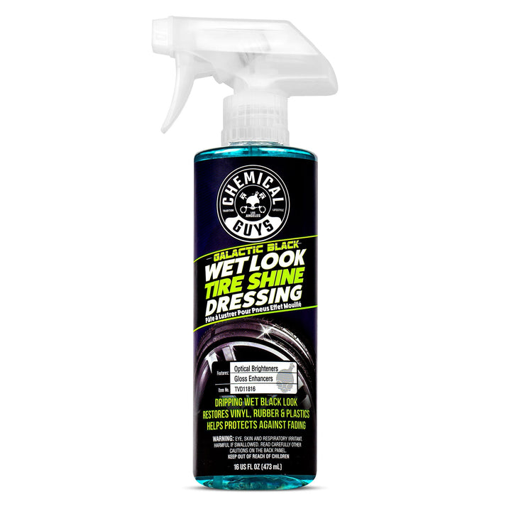 Galactic Black Wet Look Tire Shine Dressing G3