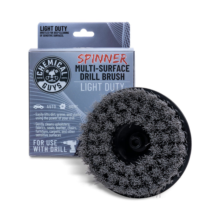 Chemical Guys Spinner Multi-Surface Drill Brush, Light Duty M0