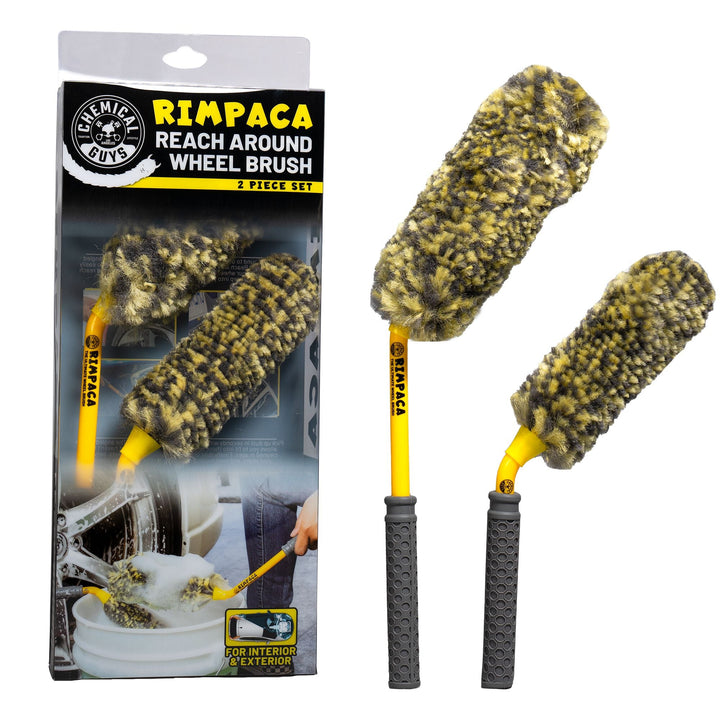 Rimpaca Reach Around Wheel Brush 2-Piece Set D3