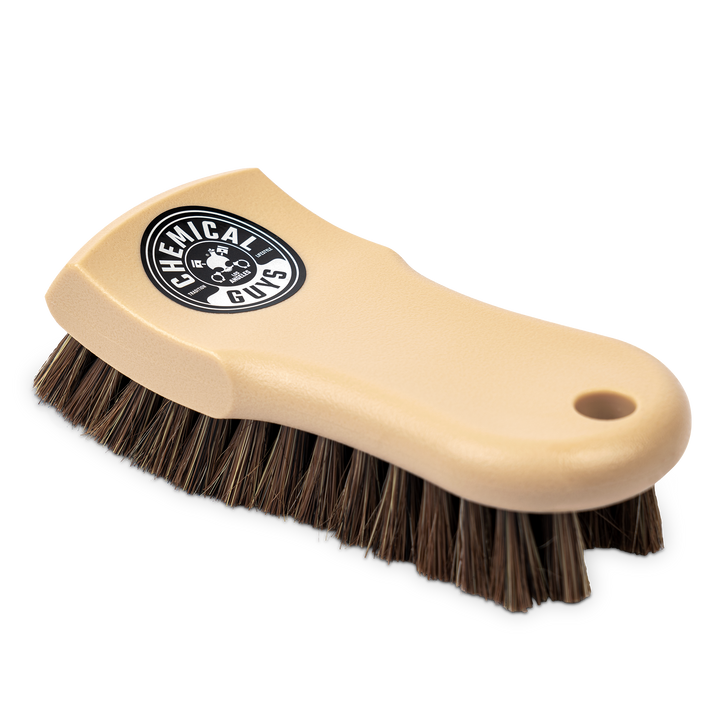 Long Bristle Horse Hair Leather Cleaning Brush H3