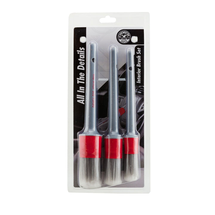 All In The Details Interior Detailing Brushes (3 Pack) S9