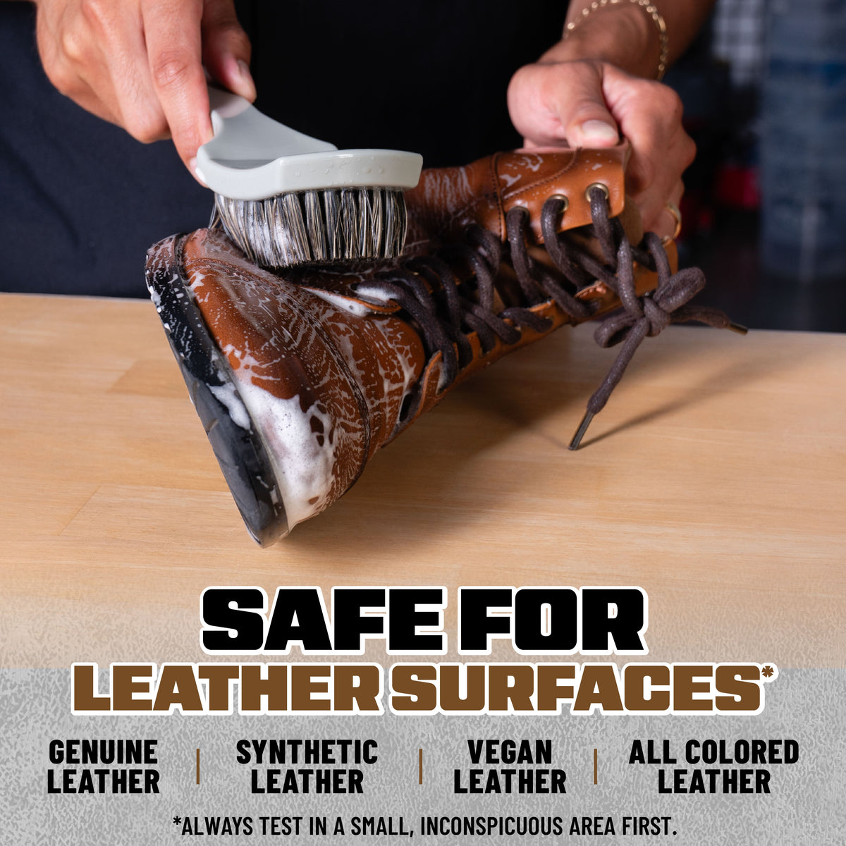 Nifty Leather Cleaning Brush