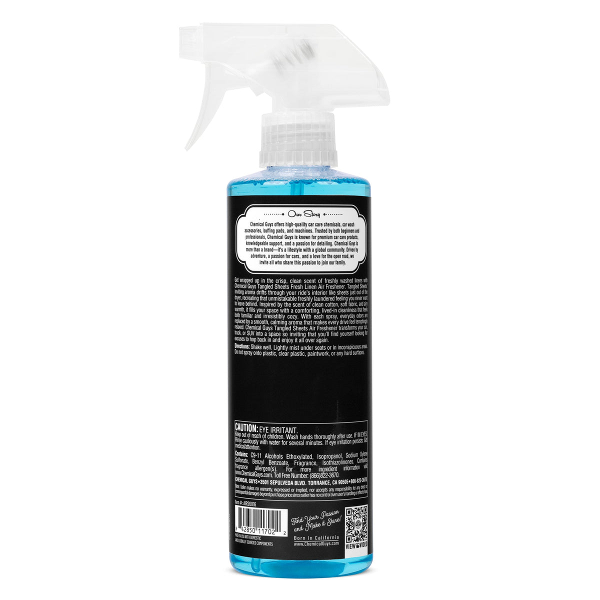 Tangled Sheets Fresh Linen Scent Air Freshener Spray
