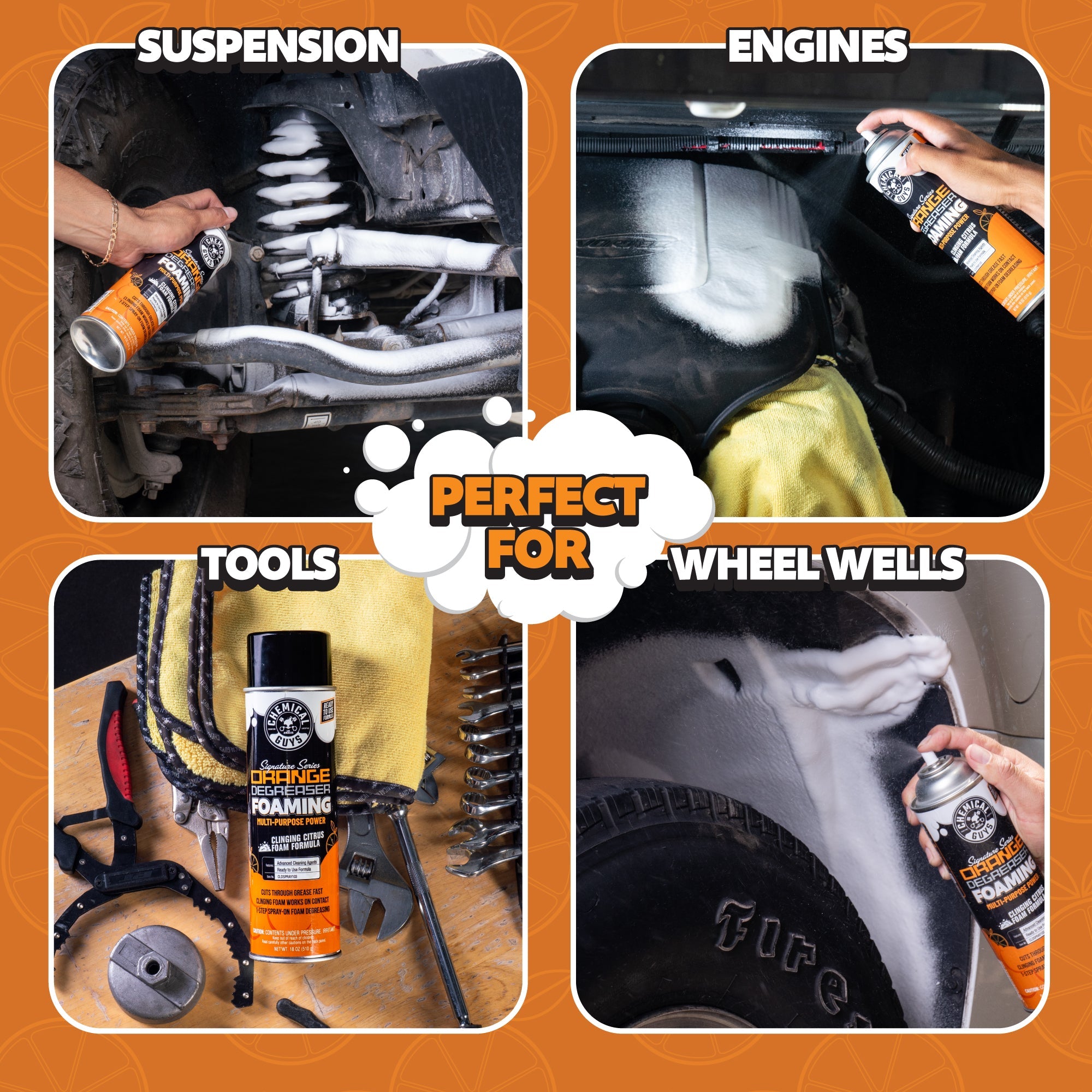 Signature Series Orange Degreaser Foaming Bundle