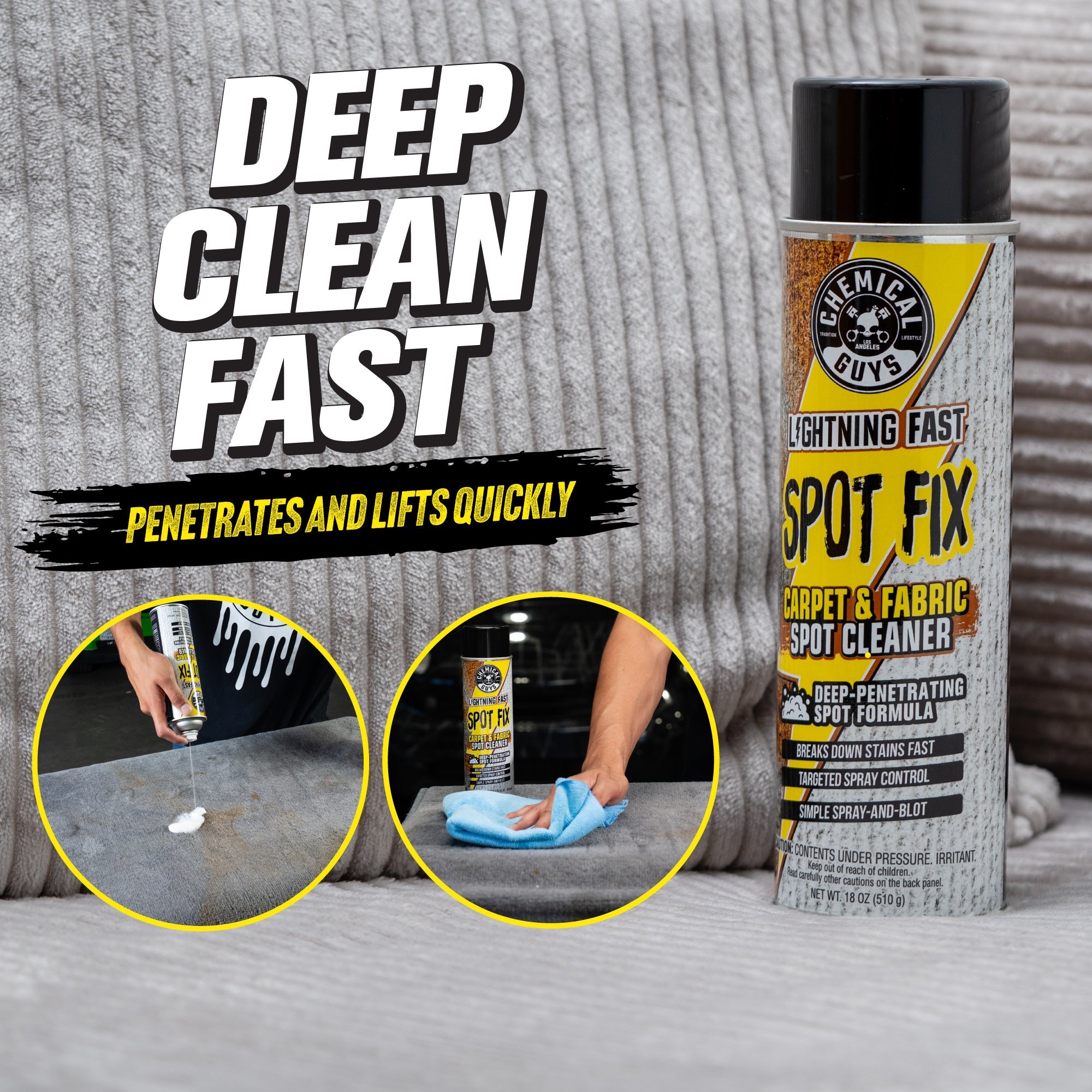 Lightning Fast Spot Fix Carpet & Fabric Spot Cleaner