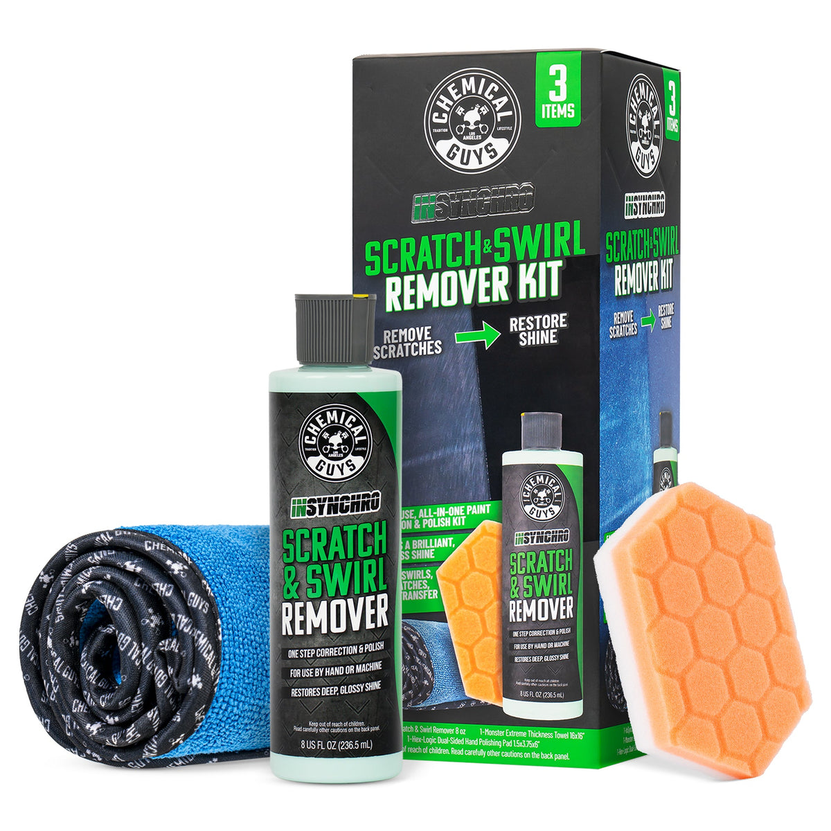 InSynchro Scratch & Swirl Remover Kit