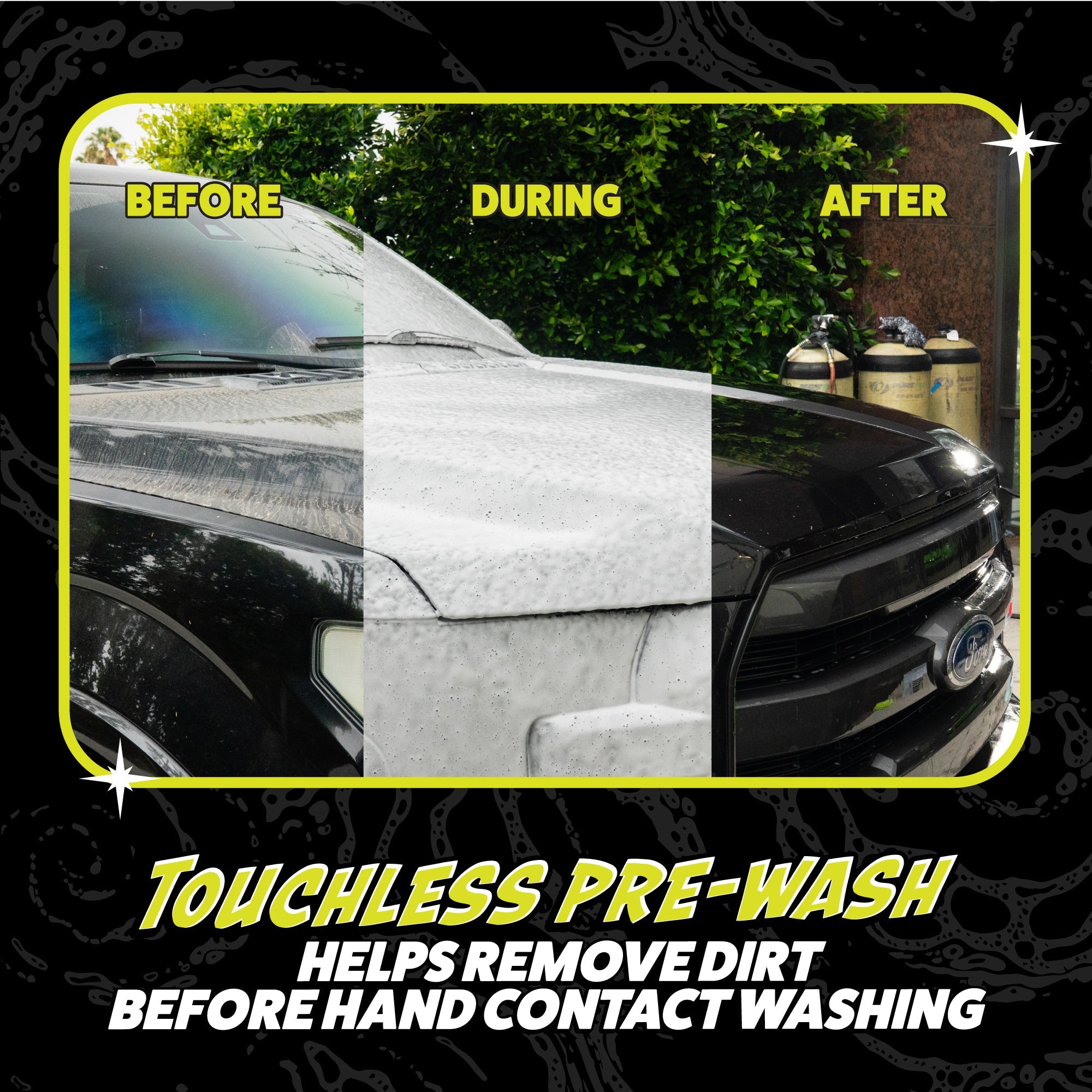 Hands Off Touchless Pre-Wash Snow Foam