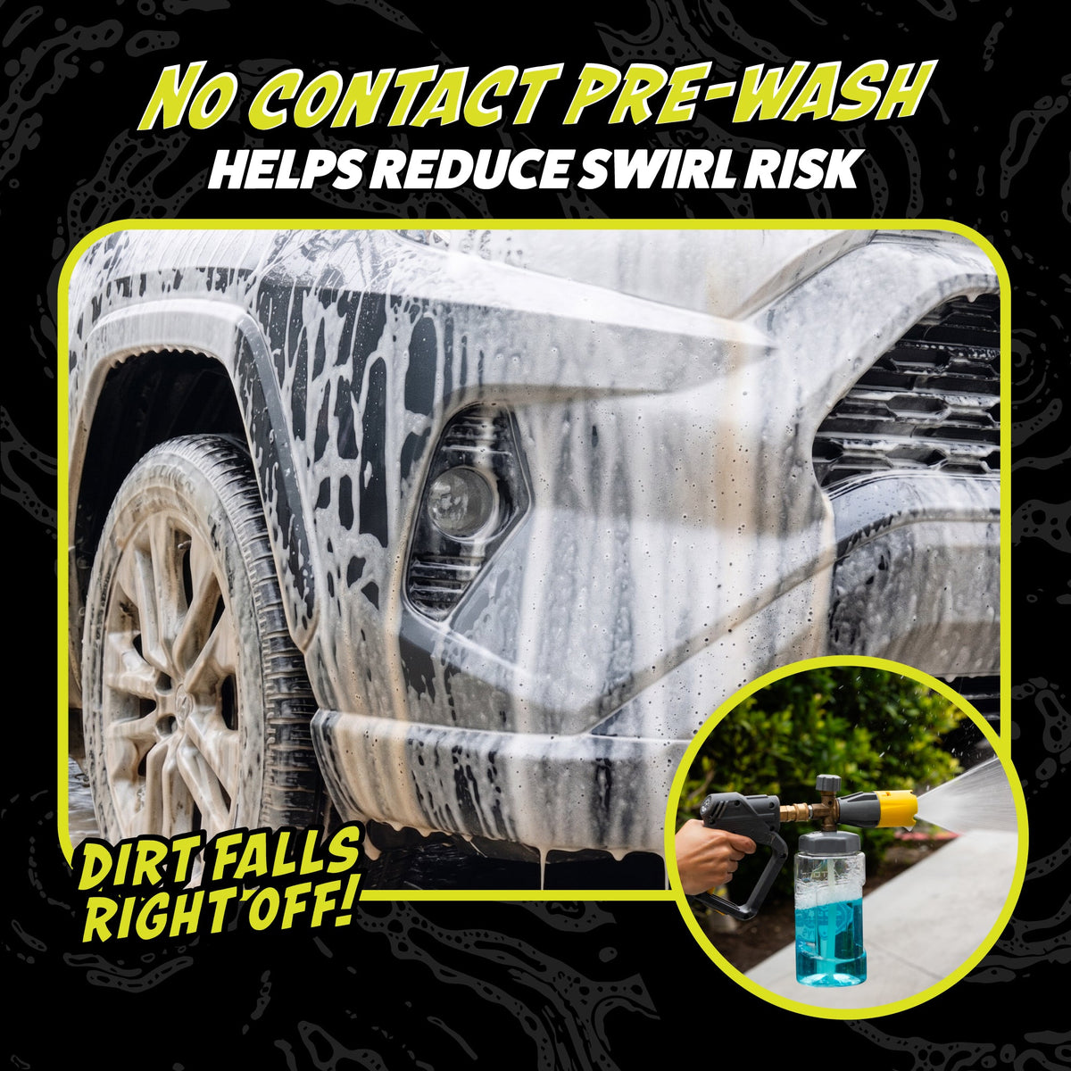 Hands Off Touchless Pre-Wash Snow Foam