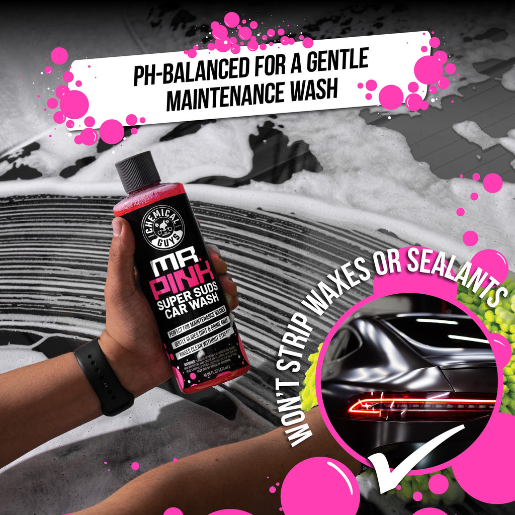 Mr. Pink Car Wash Shampoo Bundle