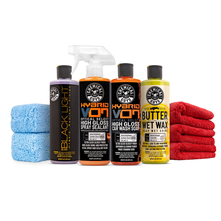 Black Car Care Kit H4
