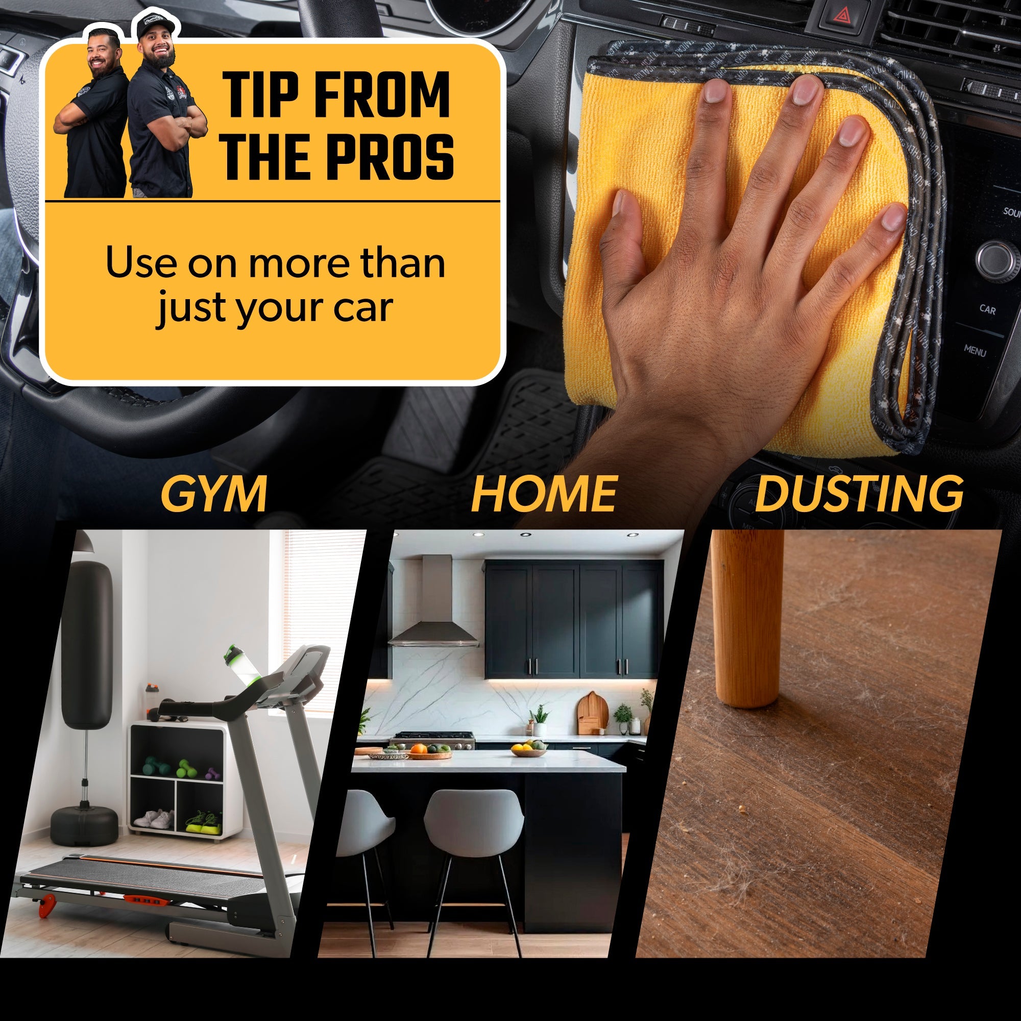 Professional Grade Microfiber Towels