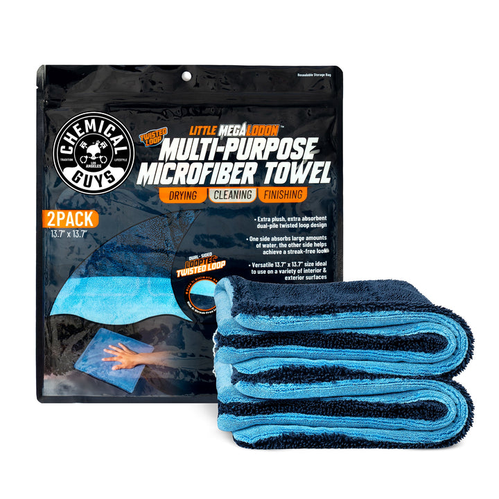 Little Megalodon Multi-Purpose Microfiber Towel 2-Pack E6