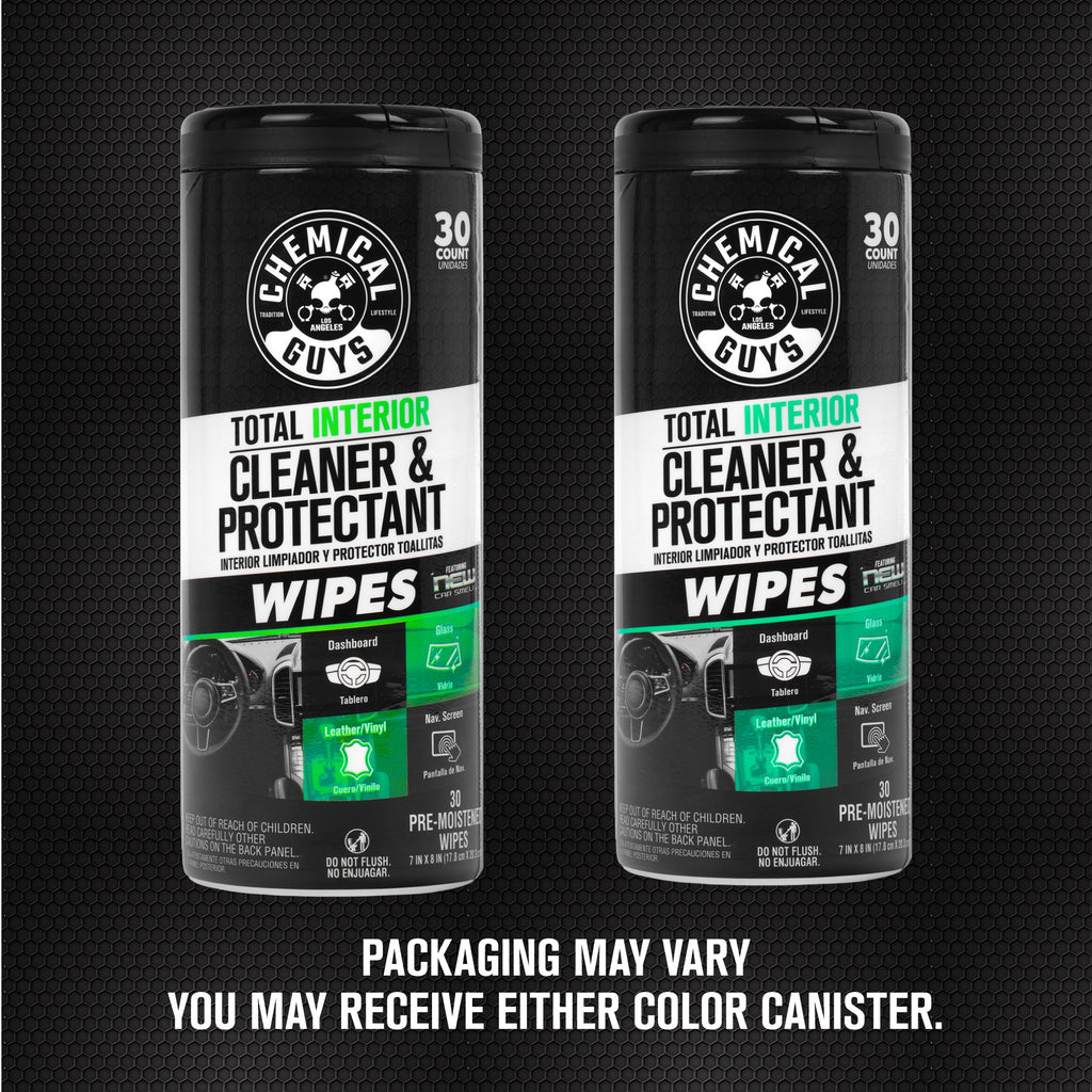 Total Interior Cleaner & Protectant Canister Wipes