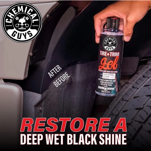 Tire+Trim Gel Plastic and Rubber High-Gloss Restorer and Protectant