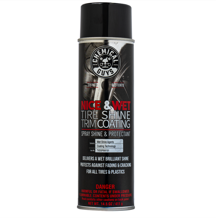 Nice and Wet Tire Shine Trim Coating Spray Q9