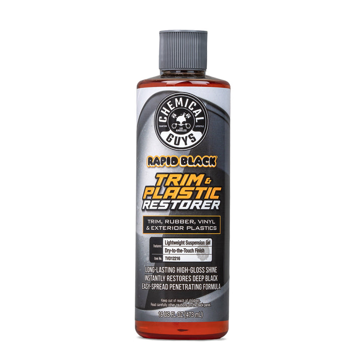 Rapid Black Trim & Plastic Restorer T0