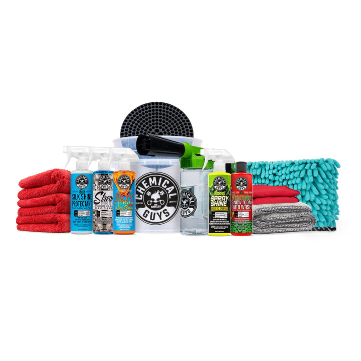 All in One Foam Blaster Wash & Wax Ultimate Kit w/Bucket R2