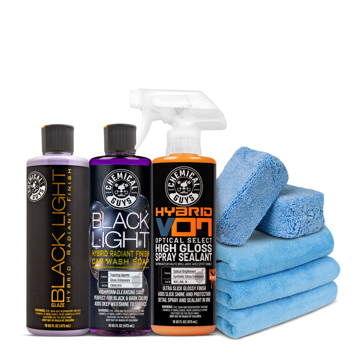 Black Car Care Starter Kit D8