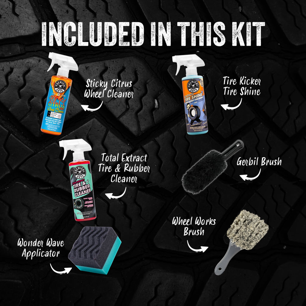 Wheel & Tire Complete Clean Kit