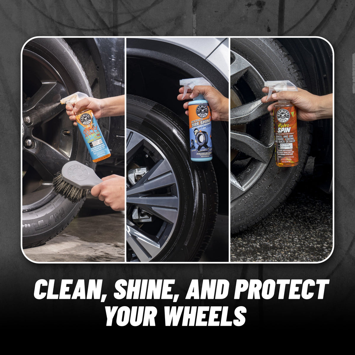 Wheel & Tire Clean & Protect Kit
