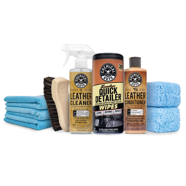 Complete Leather Clean, Condition, & Maintain Kit Y6