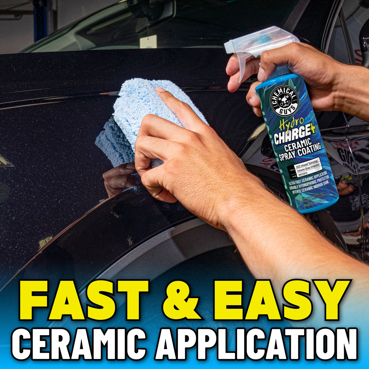 HydroCharge+ Ceramic Spray Coating